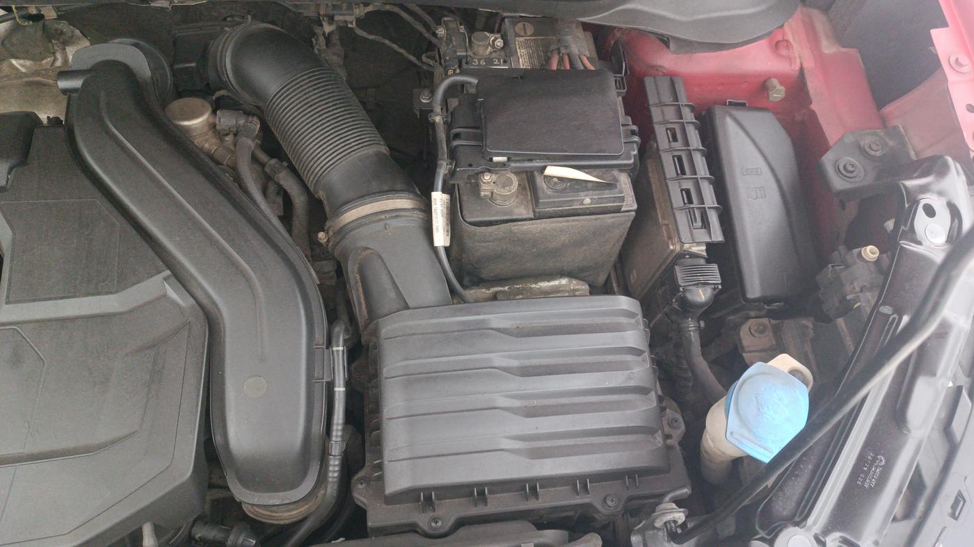 2021 Skoda KUSHAQ STYLE 1.5L TSI MT, Petrol, Manual, 94,768 km, Engine View - Left