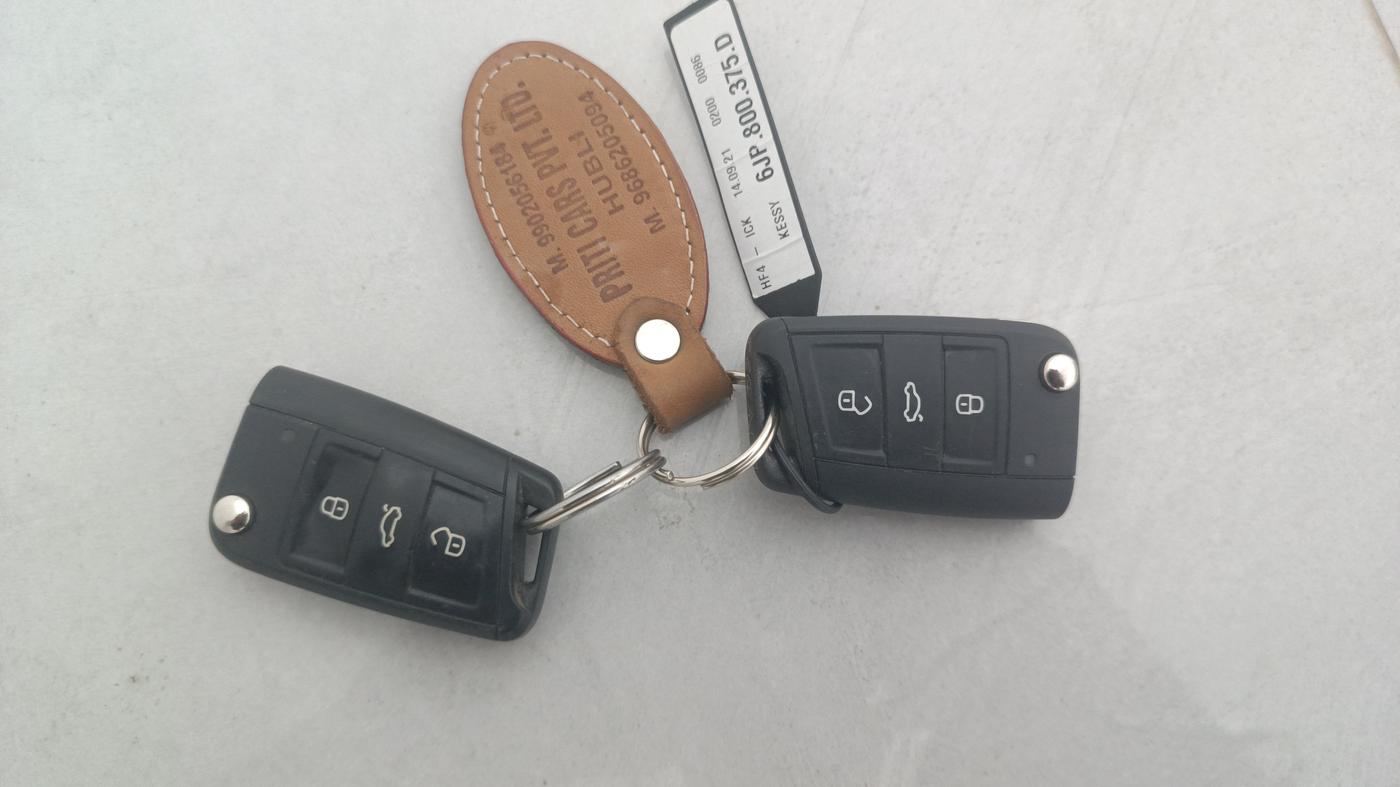2021 Skoda KUSHAQ STYLE 1.5L TSI MT, Petrol, Manual, 94,768 km, Key Close Up