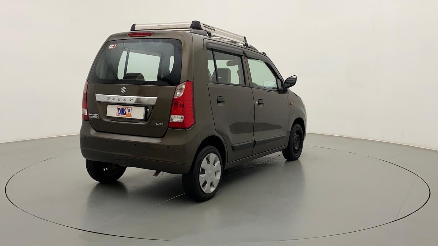 2015 Maruti Wagon R 1.0 LXI CNG, CNG, Manual, 60,474 km, Right Back Diagonal