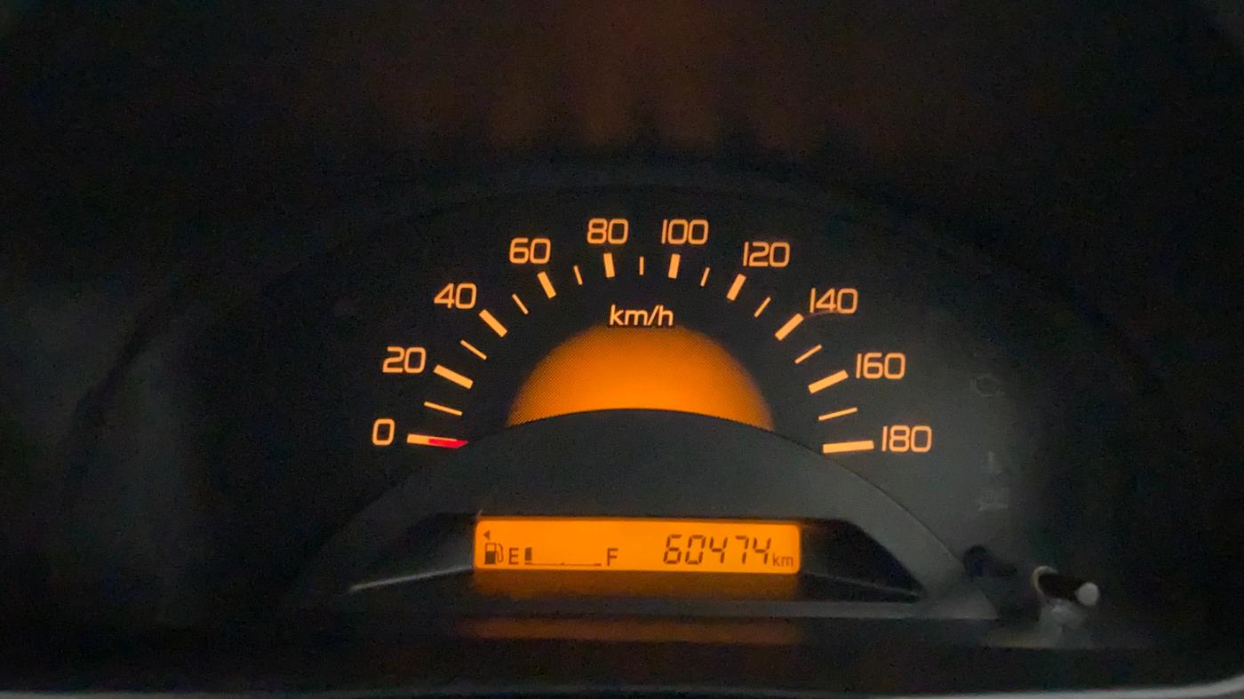 2015 Maruti Wagon R 1.0 LXI CNG, CNG, Manual, 60,474 km, Odometer Image