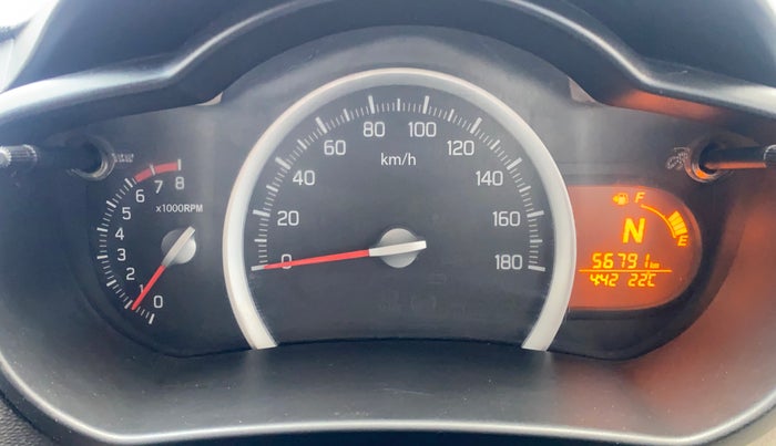 2016 Maruti Celerio VXI AMT, Petrol, Automatic, 56,789 km, Odometer Image