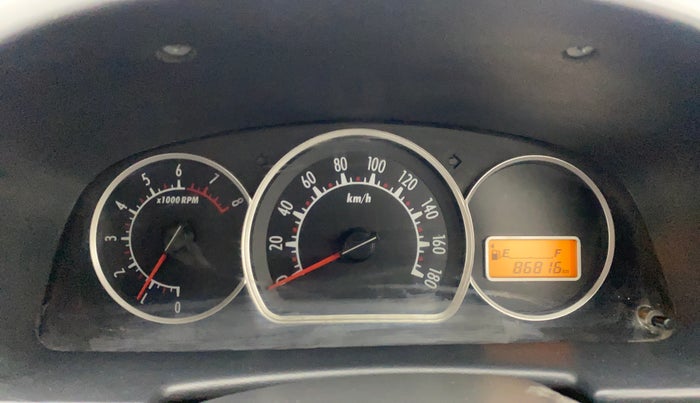 2013 Maruti Alto K10 VXI, Petrol, Manual, 86,838 km, Odometer Image
