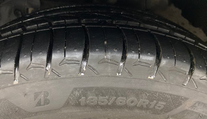 2014 Tata Zest XMS PETROL, Petrol, Manual, 42,931 km, Left Front Tyre Tread