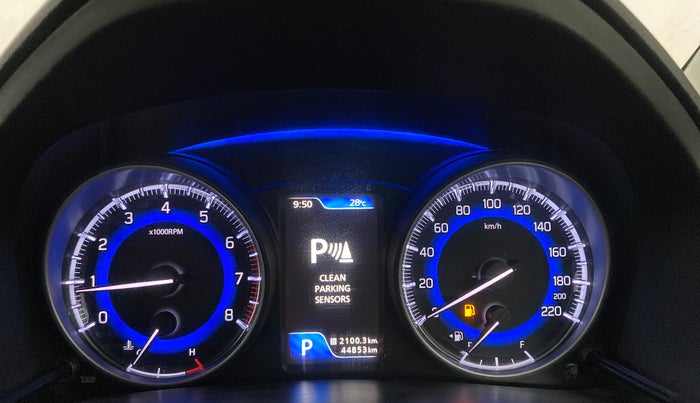 2017 Maruti Baleno ZETA CVT PETROL 1.2, Petrol, Automatic, 44,821 km, Odometer Image
