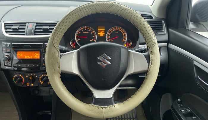 2015 Maruti Swift VXI, Petrol, Manual, 11,061 km, Steering Wheel Close Up