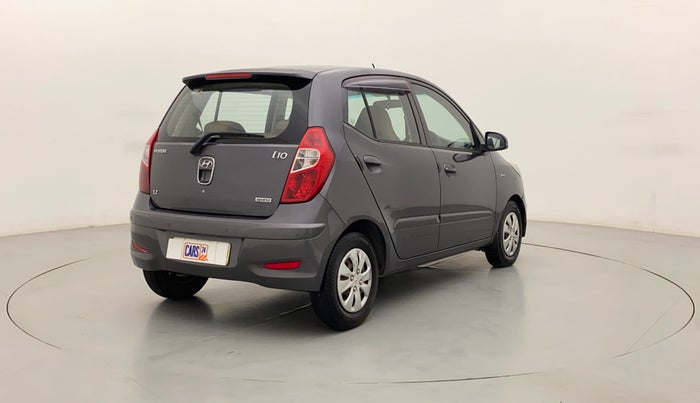 2011 Hyundai i10 SPORTZ 1.2, Petrol, Manual, 55,971 km, Right Back Diagonal