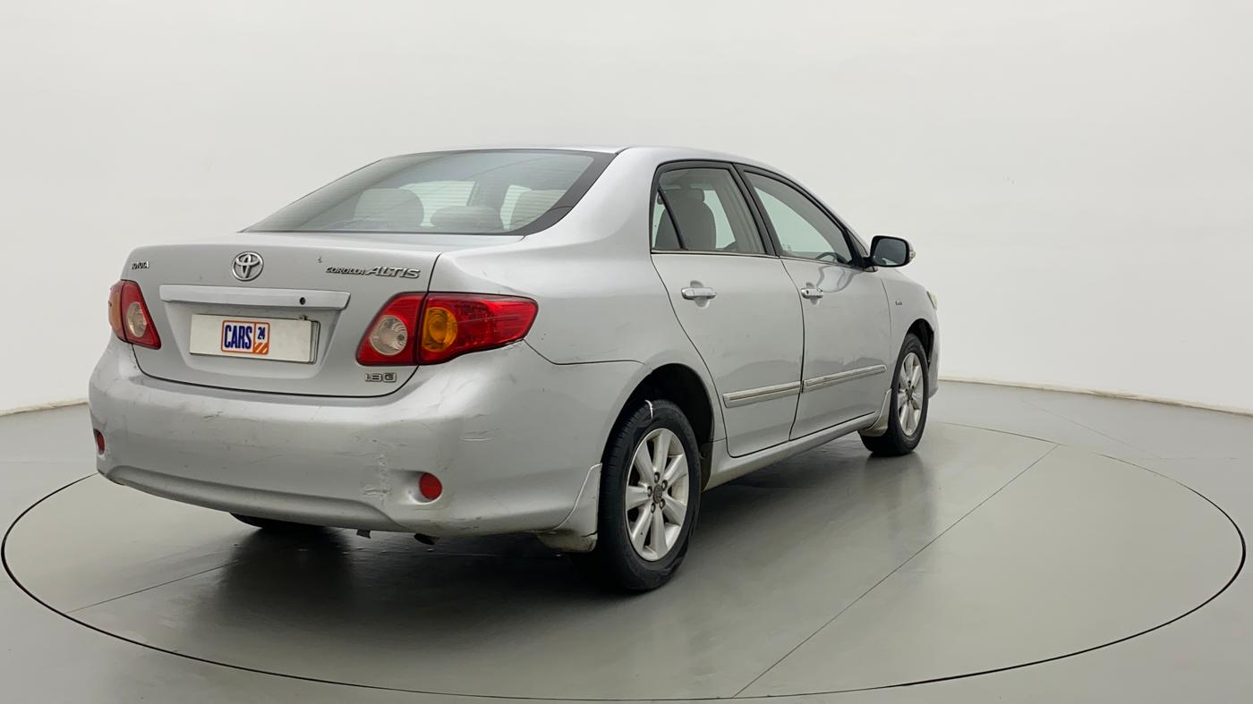 2010 Toyota Corolla Altis G PETROL, Petrol, Manual, 69,278 km, Right Back Diagonal