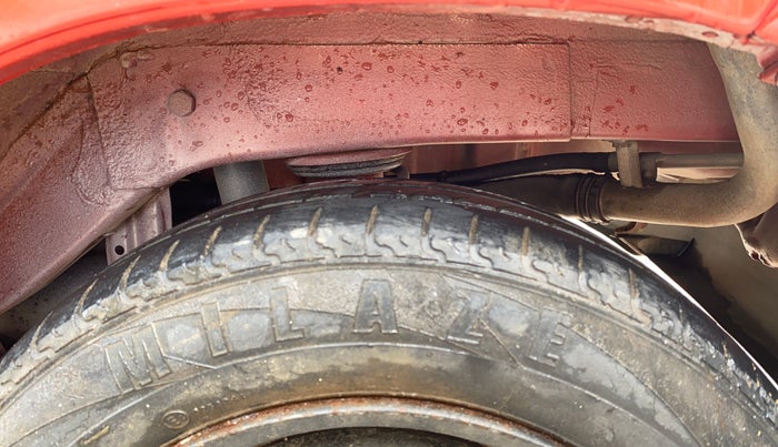 2013 Maruti Alto K10 VXI, Petrol, Manual, 1,07,475 km, Left Rear Tyre Tread