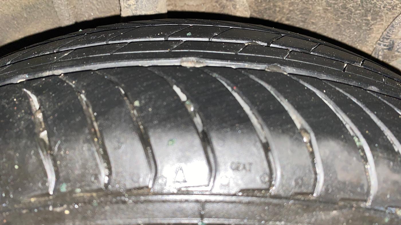 2025 Tata TIAGO NRG XZ AMT, Petrol, Automatic, 4,271 km, Right Rear Tyre Tread