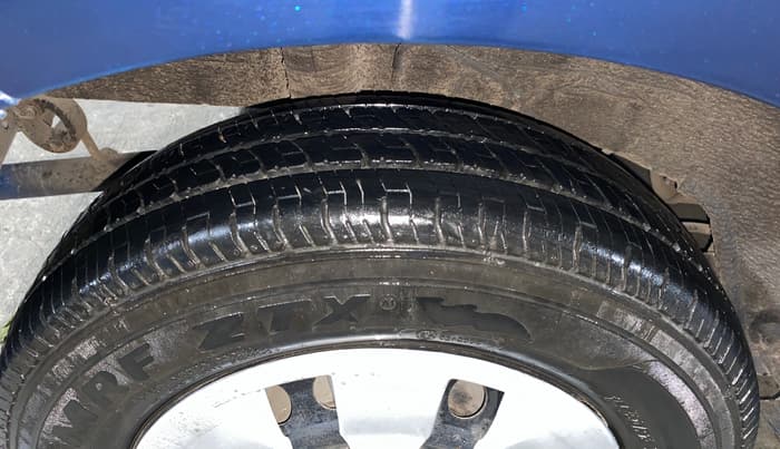 2016 Datsun Go T, Petrol, Manual, 48,534 km, Right Rear Tyre Tread