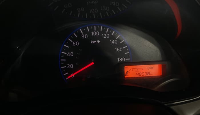 2016 Datsun Go T, Petrol, Manual, 48,534 km, Odometer Image