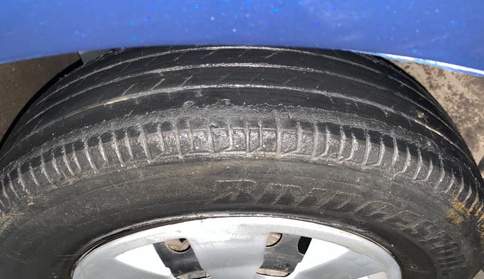 2016 Datsun Go T, Petrol, Manual, 48,534 km, Left Front Tyre Tread