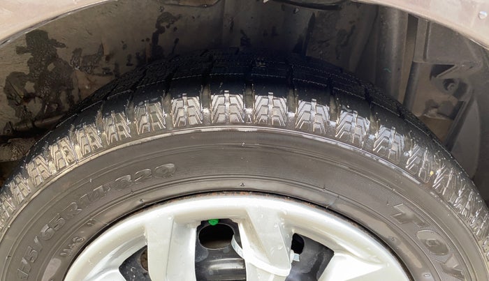 2017 Tata Tiago XT PETROL, Petrol, Manual, 1,36,388 km, Left Rear Tyre Tread