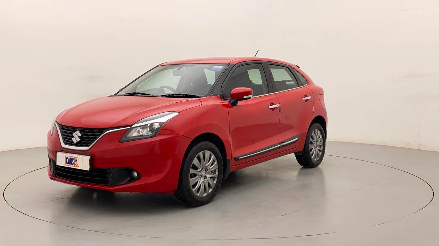 2017 Maruti Baleno ALPHA CVT PETROL 1.2, Petrol, Automatic, 94,172 km, Left Front Diagonal