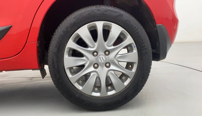 2017 Maruti Baleno ALPHA CVT PETROL 1.2, Petrol, Automatic, 94,172 km, Left Rear Wheel