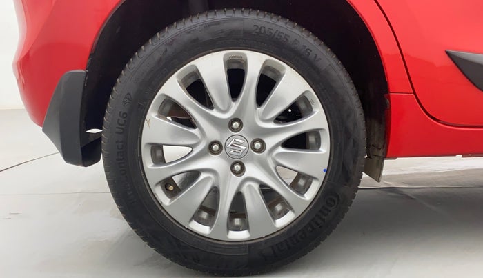 2017 Maruti Baleno ALPHA CVT PETROL 1.2, Petrol, Automatic, 94,172 km, Right Rear Wheel