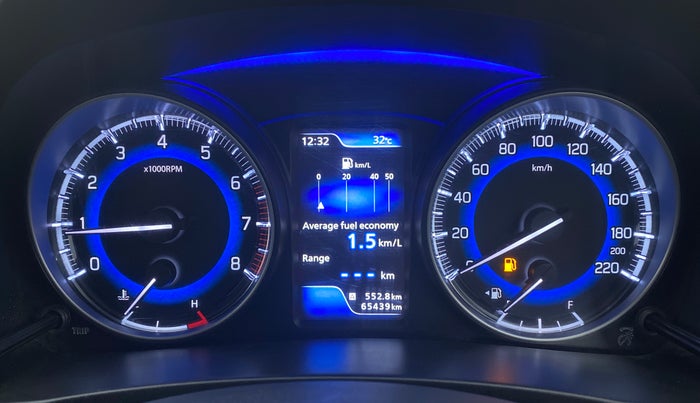 2020 Maruti Baleno ZETA 1.2 K12, Petrol, Manual, 65,509 km, Odometer Image