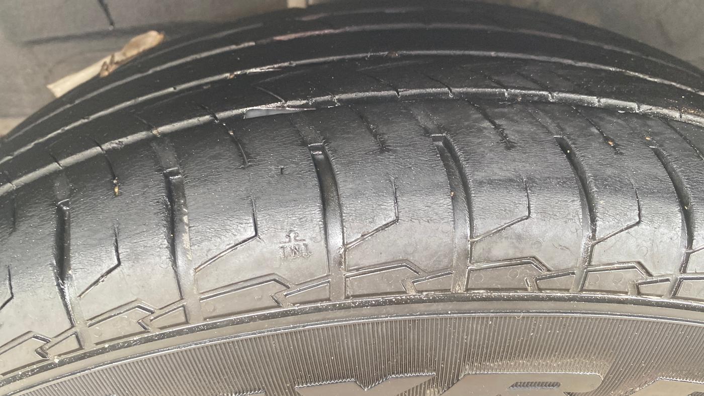 2018 Toyota YARIS VX CVT, Petrol, Automatic, 78,594 km, Right Rear Tyre Tread