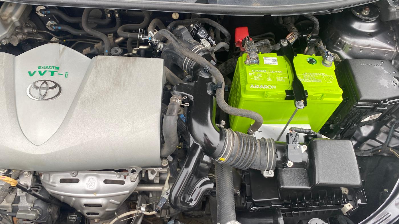 2018 Toyota YARIS VX CVT, Petrol, Automatic, 78,594 km, Engine View - Left