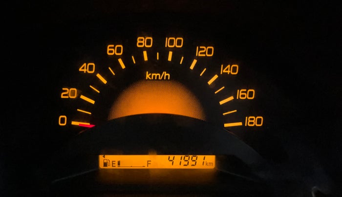 2014 Maruti Wagon R 1.0 LXI, Petrol, Manual, 41,923 km, Odometer Image