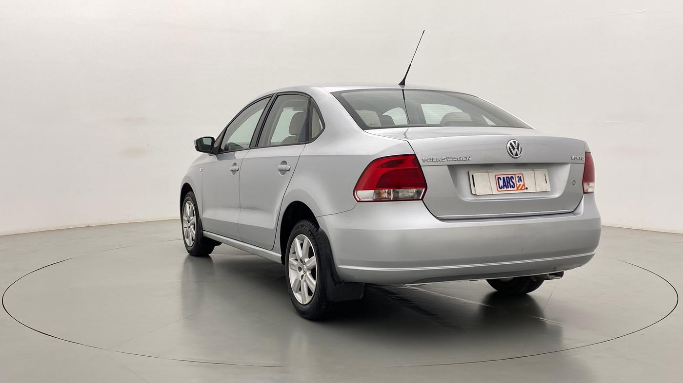 2010 Volkswagen Vento HIGHLINE PETROL, Petrol, Manual, 25,462 km, Left Back Diagonal