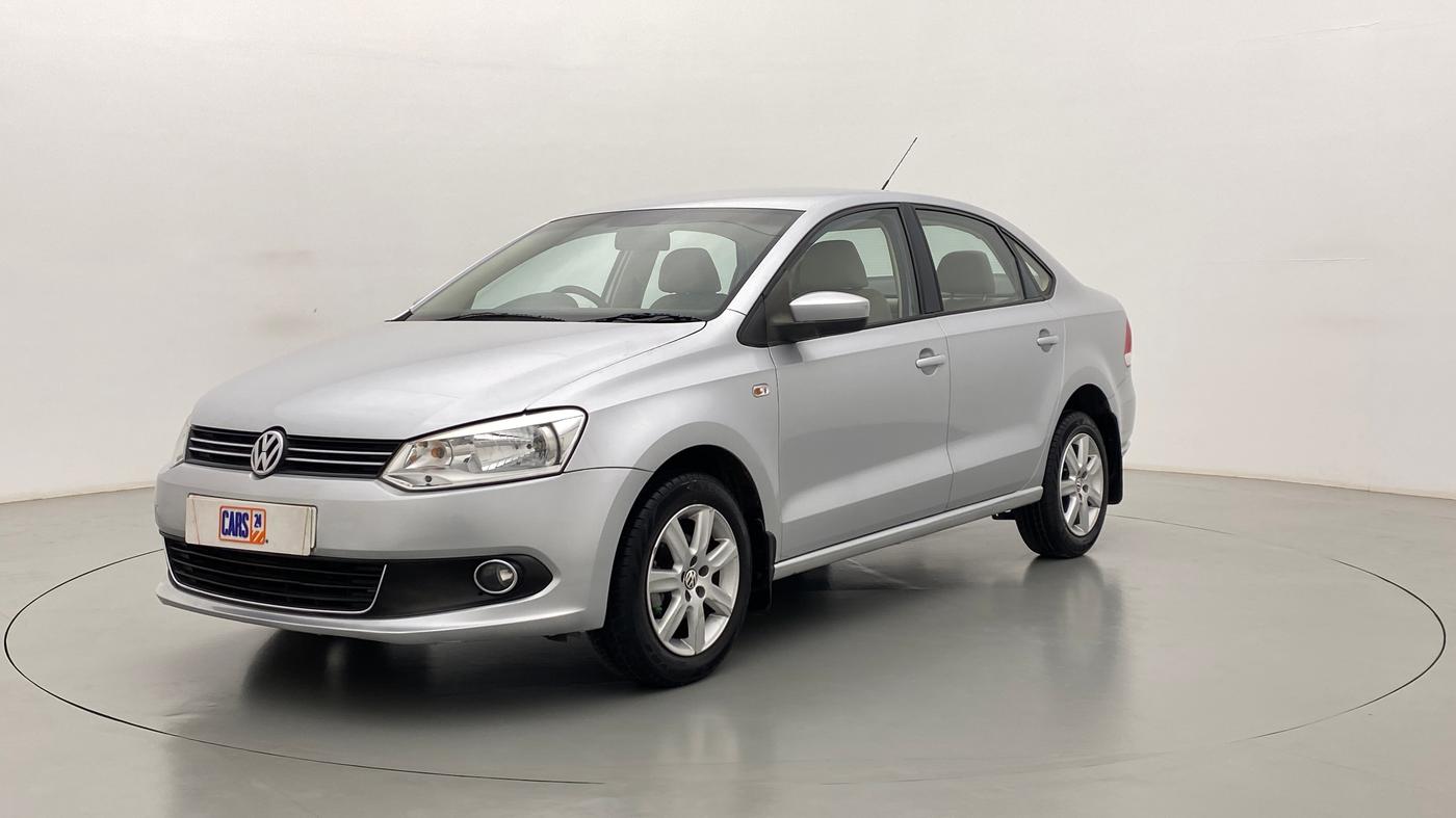 2010 Volkswagen Vento HIGHLINE PETROL, Petrol, Manual, 25,462 km, Left Front Diagonal