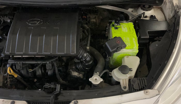 2016 Hyundai Grand i10 ASTA (O) 1.2 KAPPA VTVT, Petrol, Manual, 85,372 km, Engine View - Left