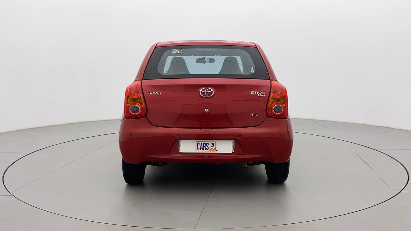 2011 Toyota Etios Liva G, Petrol, Manual, 37,609 km, Back/Rear