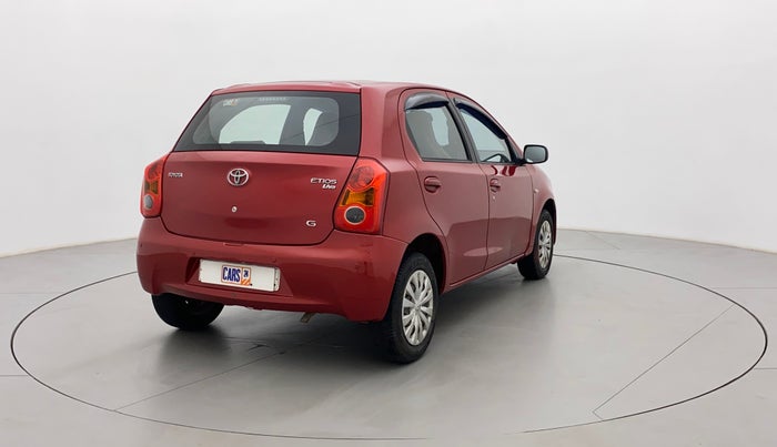 2011 Toyota Etios Liva G, Petrol, Manual, 37,609 km, Right Back Diagonal