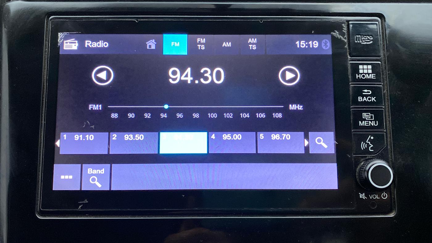 2019 Honda WR-V 1.2 i-VTEC VX MT, Petrol, Manual, Infotainment System