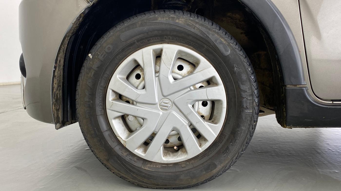 2021 Maruti New Wagon-R 1.0 Lxi (o) cng, CNG, Manual, 36,993 km, Left Front Wheel