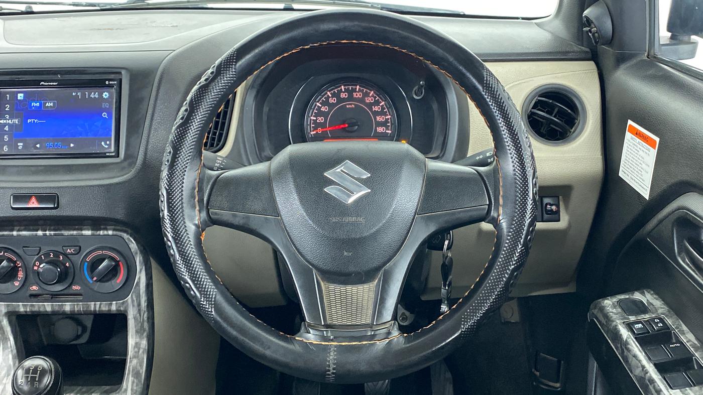 2021 Maruti New Wagon-R 1.0 Lxi (o) cng, CNG, Manual, 36,993 km, Steering Wheel Close Up