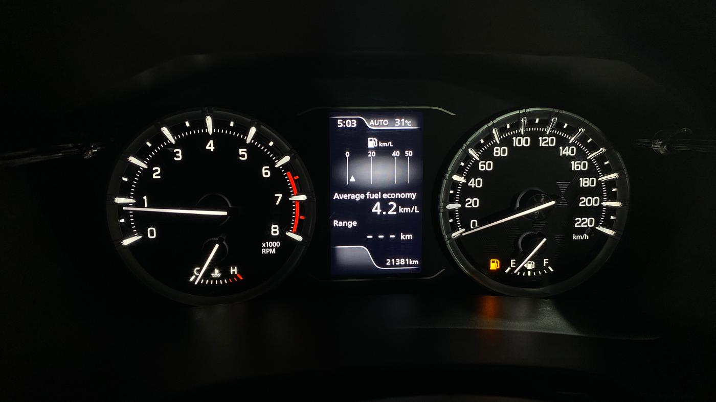 2025 Maruti Grand Vitara ALPHA SMART HYBRID ALLGRIP, Petrol, Manual, 21,377 km, Odometer Image