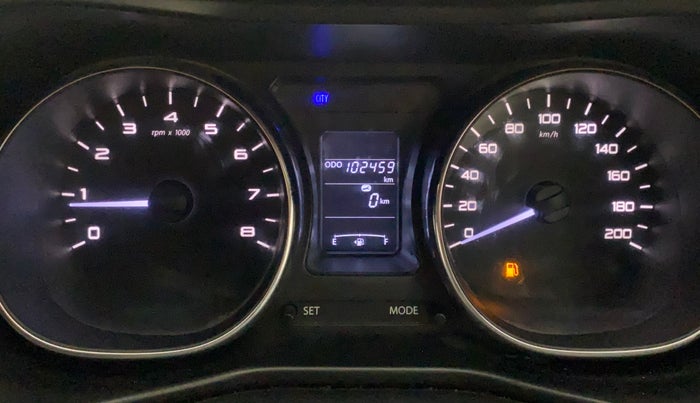 2019 Tata NEXON XZ PLUS PETROL, Petrol, Manual, 1,02,412 km, Odometer Image