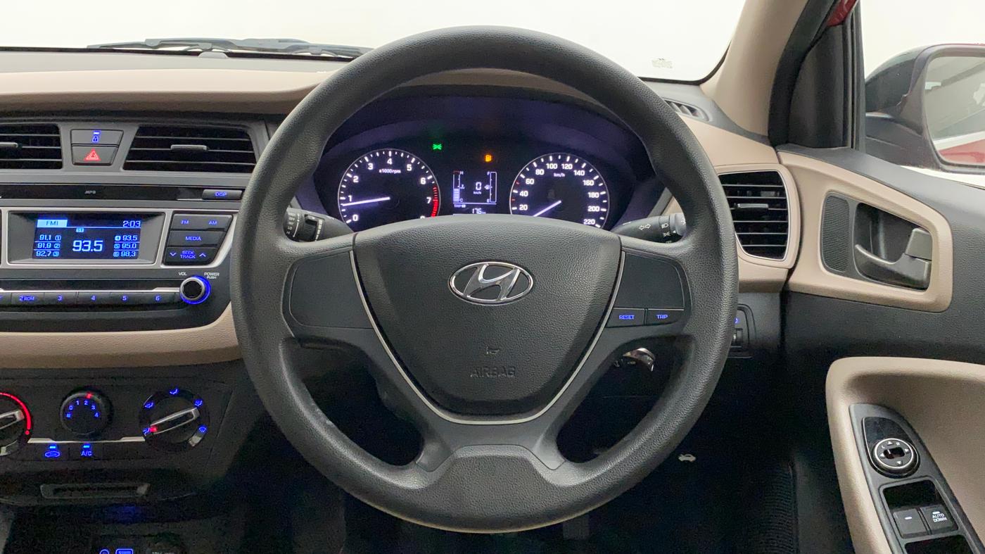 2017 Hyundai Elite i20 MAGNA EXECUTIVE 1.2, Petrol, Manual, 48,236 km, Steering Wheel Close Up