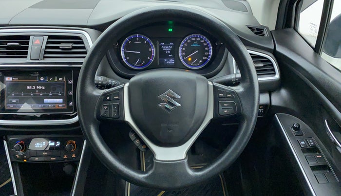 2018 Maruti S Cross ZETA 1.3 SHVS, Diesel, Manual, 47,501 km, Steering Wheel Close Up
