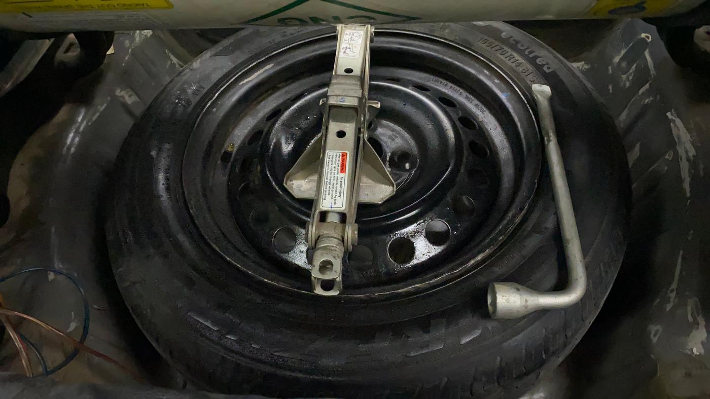 2020 Maruti S PRESSO VXI (O) CNG, CNG, Manual, 73,970 km, Spare Tyre
