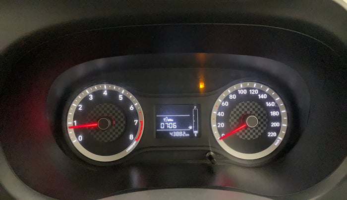 2022 Hyundai AURA S 1.2, Petrol, Manual, 43,880 km, Odometer Image