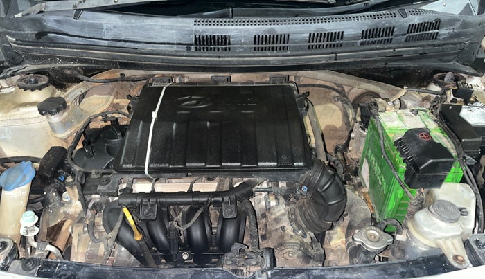 2017 Hyundai Grand i10 SPORTZ 1.2 KAPPA VTVT, Petrol, Manual, 1,00,173 km, Engine View