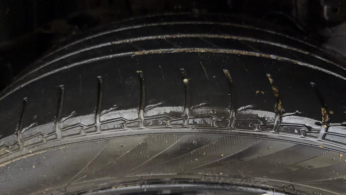 2024 Tata Curvv Accomplished S 1.2 Petrol 6MT, Petrol, Manual, 50,236 km, Right Rear Tyre Tread