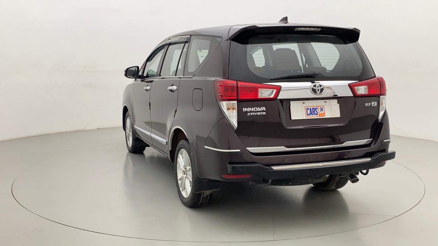 2016 Toyota Innova Crysta 2.7 ZX AT 7 STR, Petrol, Automatic, 65,820 km, Left Back Diagonal