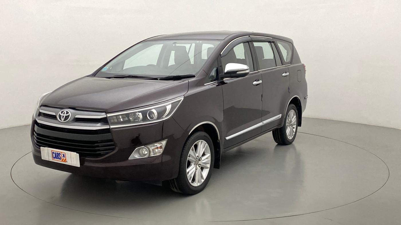 2016 Toyota Innova Crysta 2.7 ZX AT 7 STR, Petrol, Automatic, 65,820 km, Left Front Diagonal