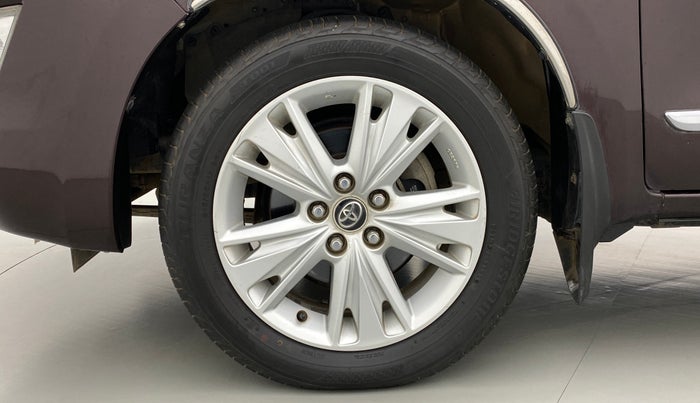 2016 Toyota Innova Crysta 2.7 ZX AT 7 STR, Petrol, Automatic, 65,820 km, Left Front Wheel