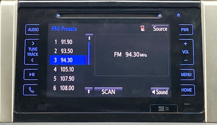 2016 Toyota Innova Crysta 2.7 ZX AT 7 STR, Petrol, Automatic, 65,820 km, Infotainment System