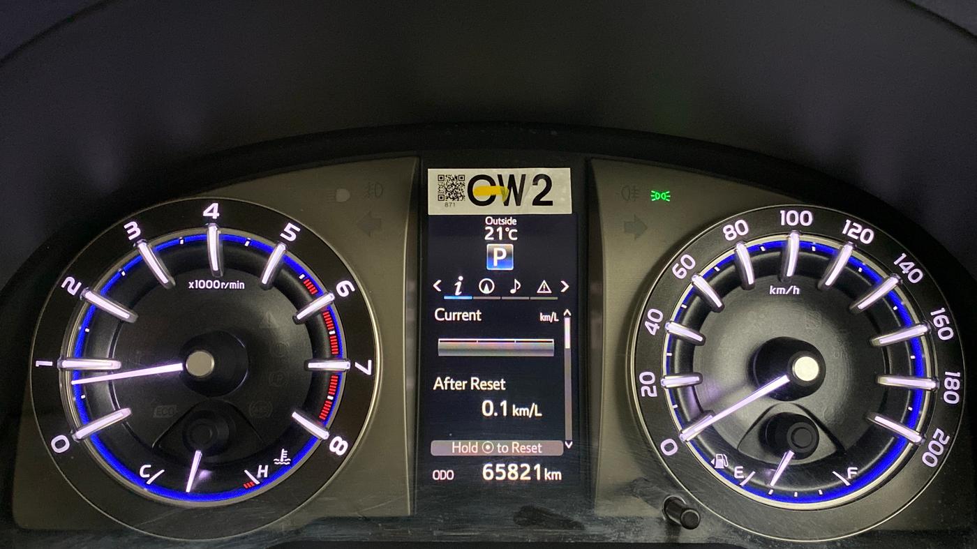 2016 Toyota Innova Crysta 2.7 ZX AT 7 STR, Petrol, Automatic, 65,820 km, Odometer Image