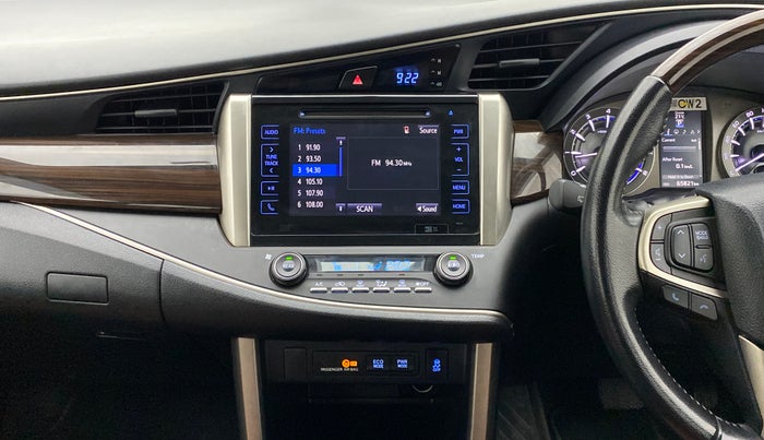 2016 Toyota Innova Crysta 2.7 ZX AT 7 STR, Petrol, Automatic, 65,820 km, Air Conditioner