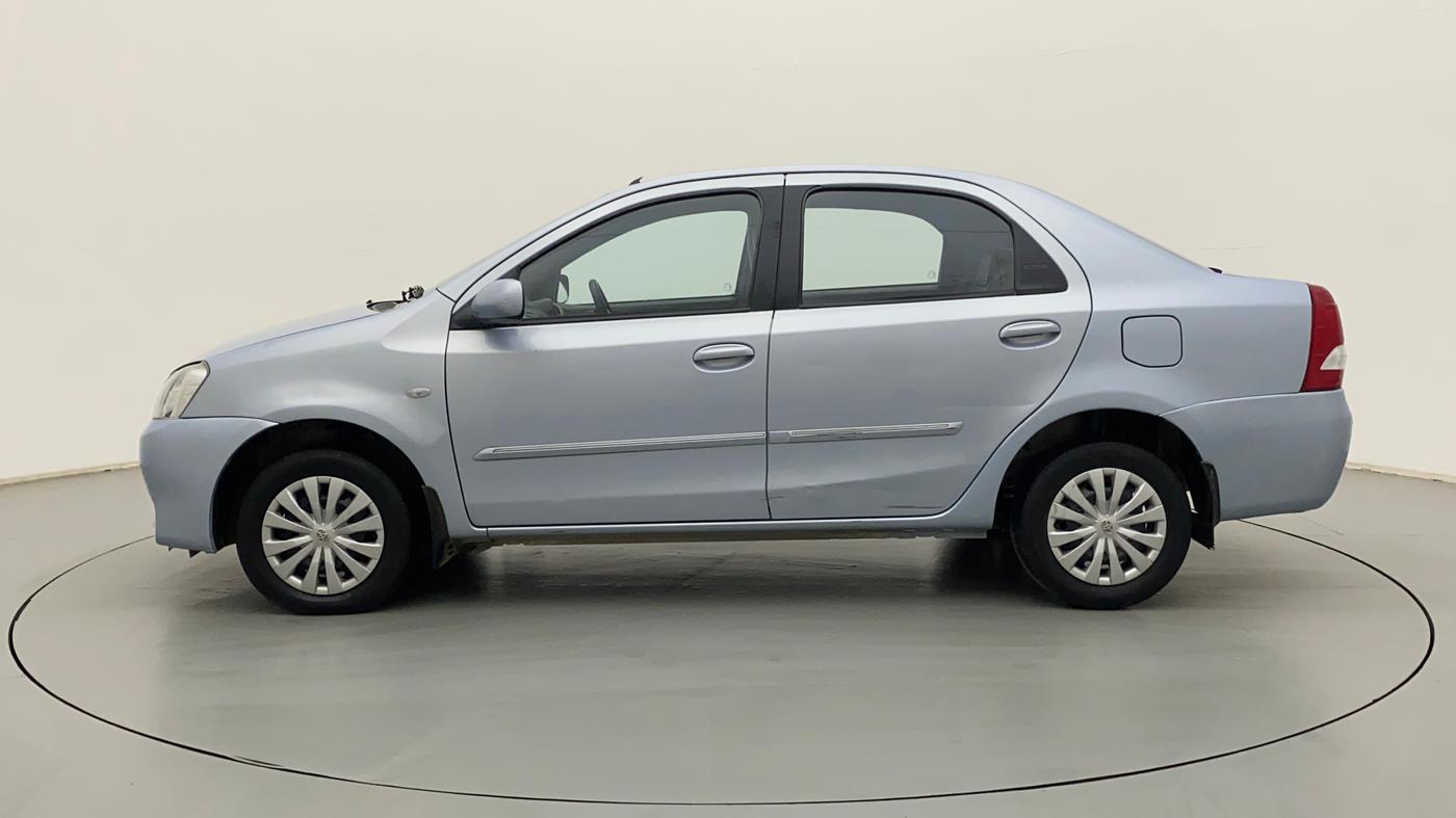 2011 Toyota Etios G, Petrol, Manual, 38,817 km, Left Side