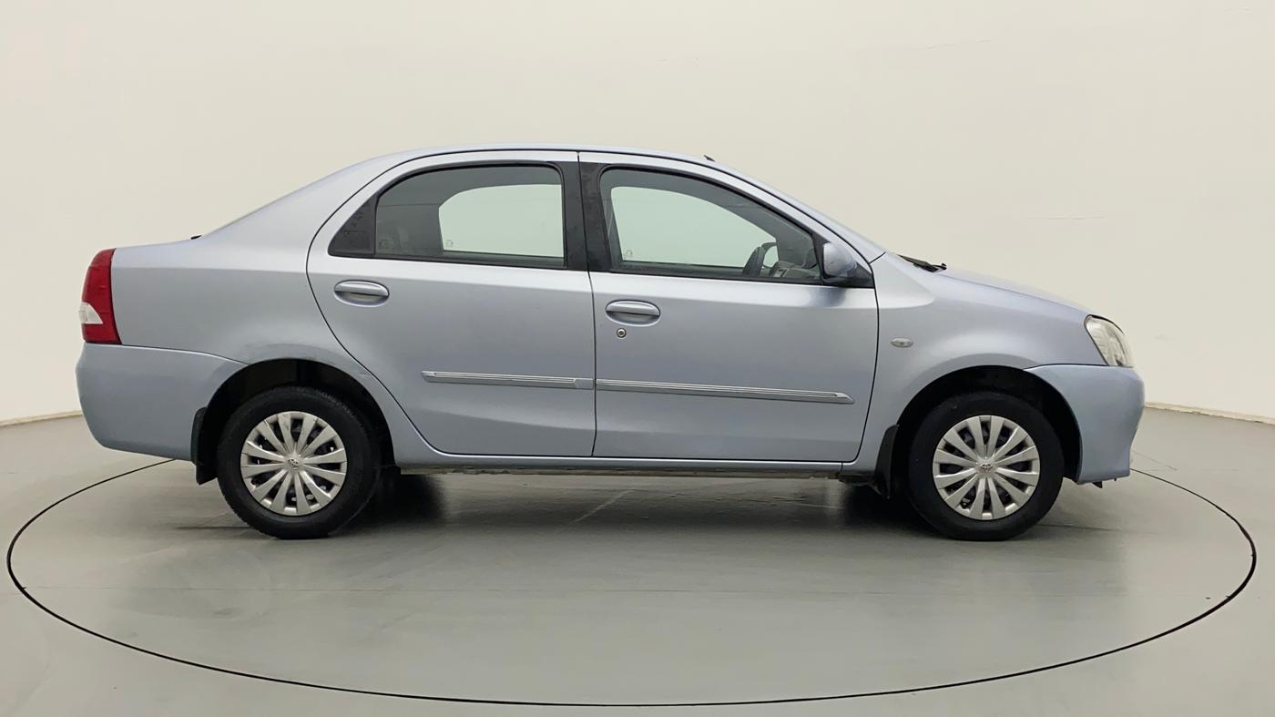 2011 Toyota Etios G, Petrol, Manual, 38,817 km, Right Side View