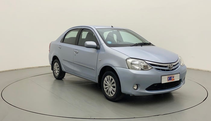 2011 Toyota Etios G, Petrol, Manual, 38,817 km, Right Front Diagonal