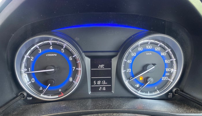 2020 Maruti Baleno DELTA PETROL 1.2, Petrol, Manual, 51,804 km, Odometer Image